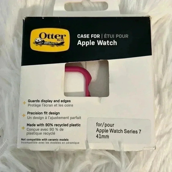 Otter box Apple Watch Series 7 41 mm case protector. New pink, and red. - Picture 12 of 12